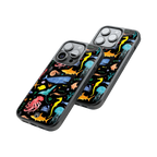 Protective Glass Back Phone Case Compatible with iPhone, Samsung, OnePlus, Pixel & More