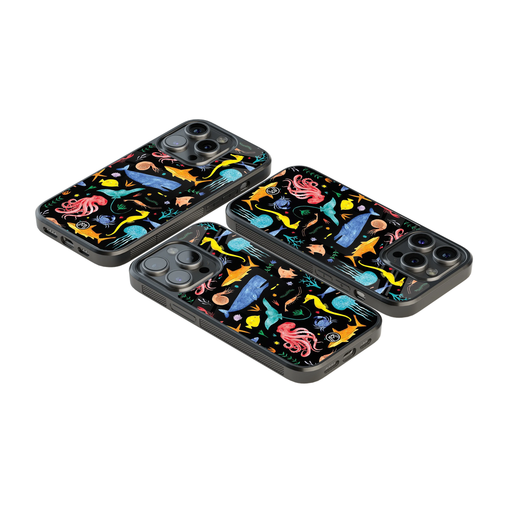 Luxury Glass Back Mobile Cover for iPhone, Samsung Galaxy, OnePlus, Pixel, Redmi & More