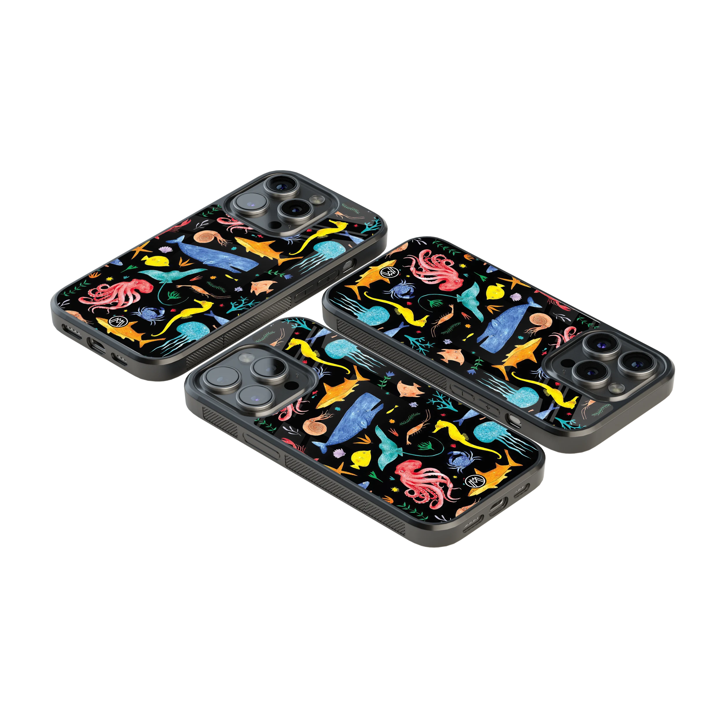 Luxury Glass Back Mobile Cover for iPhone, Samsung Galaxy, OnePlus, Pixel, Redmi & More