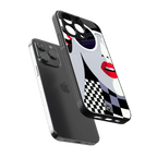 attitude queen back phone cover | glass case for iphone 13 pro max