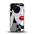 attitude queen back phone cover | glass case for iphone 13