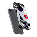 attitude queen back phone cover | glass case for iphone 16e