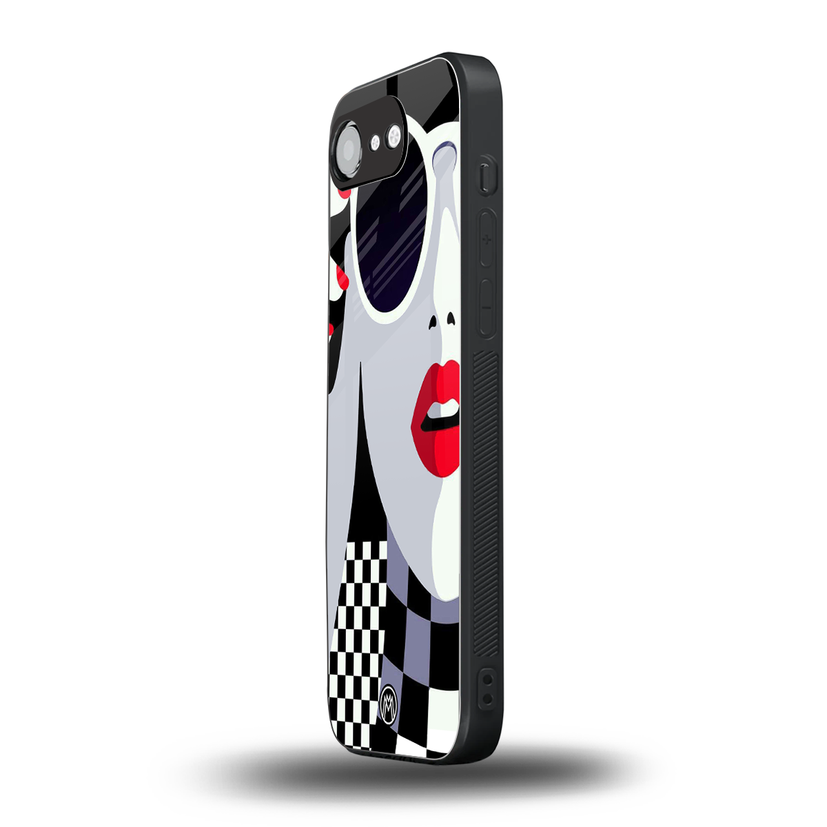 attitude queen back phone cover | glass case for iphone 16e
