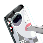 attitude queen back phone cover | glass case for iphone 16e