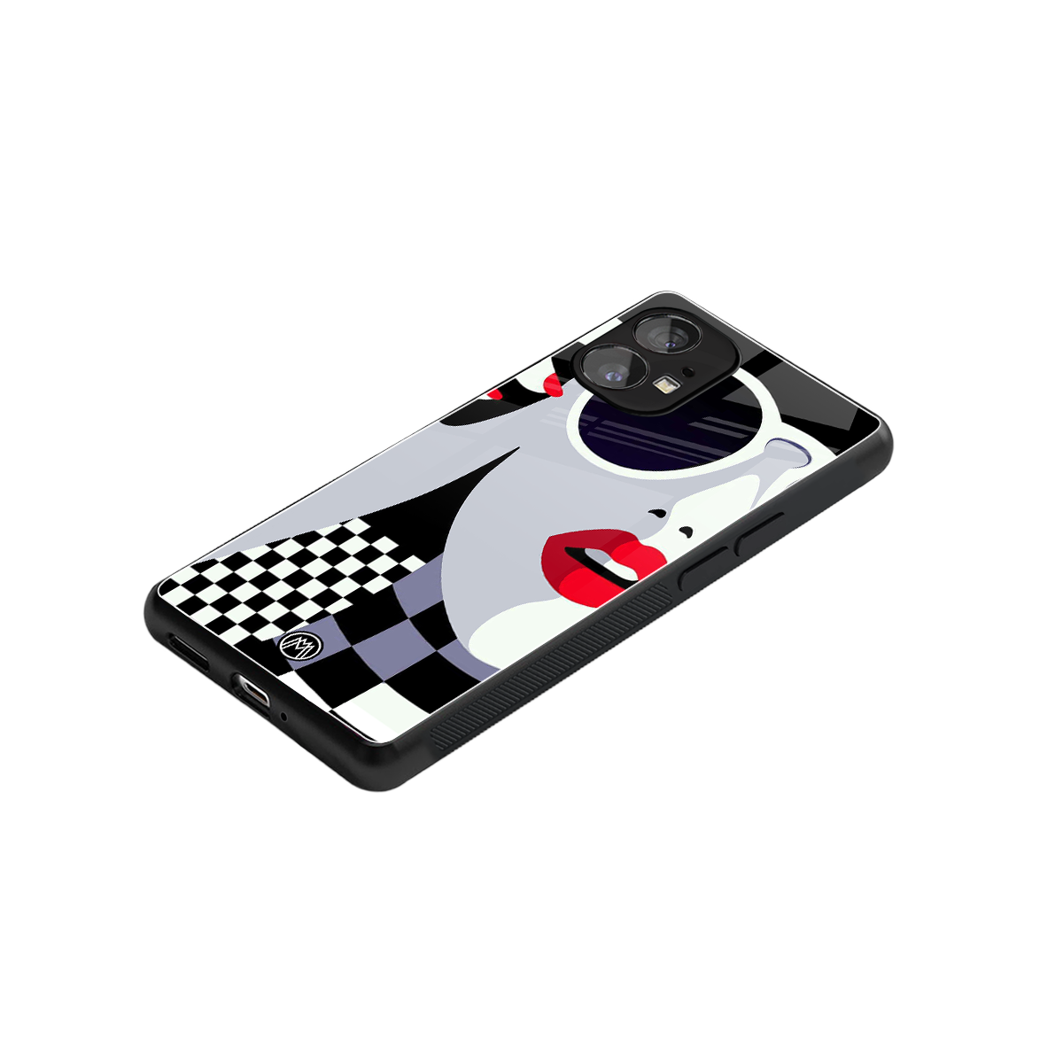 attitude queen back phone cover | glass case for nothing phone 1