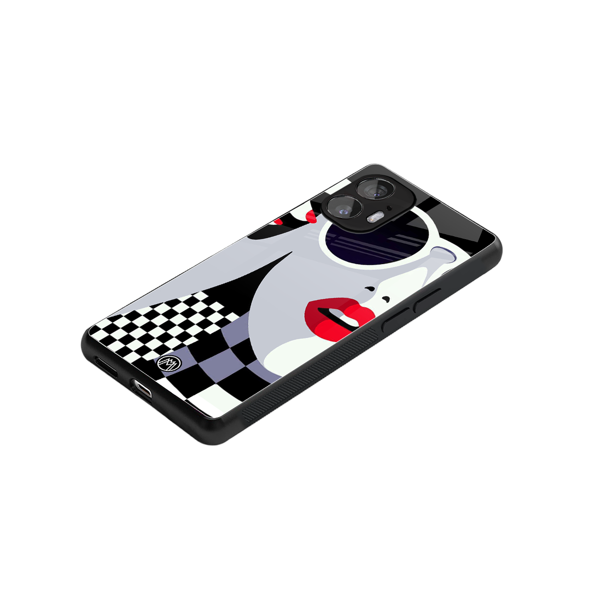 attitude queen back phone cover | glass case for nothing phone 2