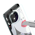 attitude queen back phone cover | glass case for oneplus nord 3