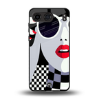 attitude queen back phone cover | glass case for oneplus nord 4
