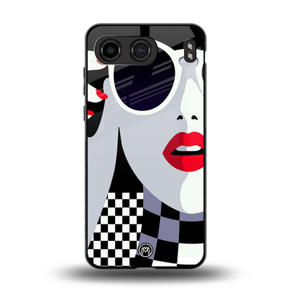 attitude queen back phone cover | glass case for oneplus nord 4