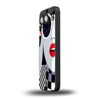 attitude queen back phone cover | glass case for oneplus nord 4