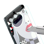 attitude queen back phone cover | glass case for oneplus nord 4
