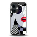 attitude queen back phone cover | glass case for oneplus nord ce 3