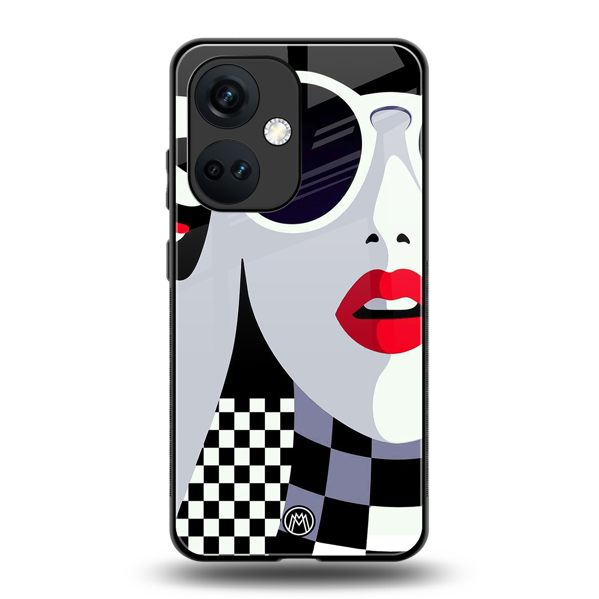 attitude queen back phone cover | glass case for oneplus nord ce 3