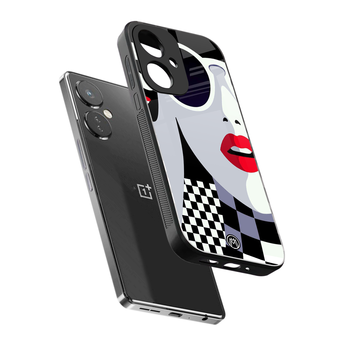 attitude queen back phone cover | glass case for oneplus nord ce 3