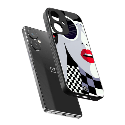 attitude queen back phone cover | glass case for oneplus nord ce 3