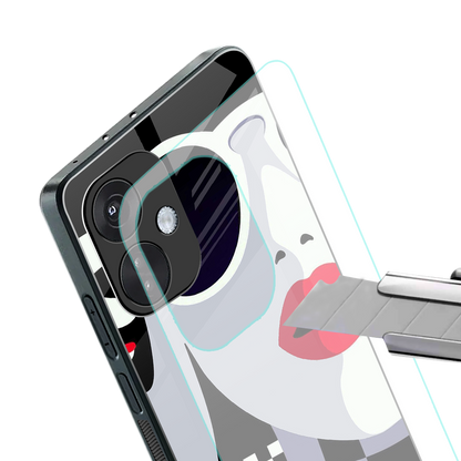 attitude queen back phone cover | glass case for oneplus nord ce 3