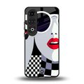 attitude queen back phone cover | glass case for oneplus nord ce 4