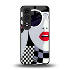 attitude queen back phone cover | glass case for oneplus nord ce 4