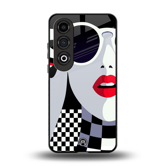 attitude queen back phone cover | glass case for oneplus nord ce 4