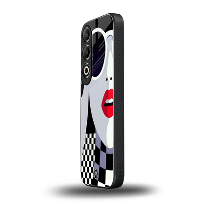 attitude queen back phone cover | glass case for oneplus nord ce 4