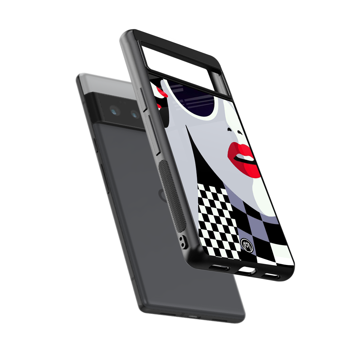 attitude queen back phone cover | glass case for google pixel 6 pro