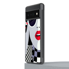 attitude queen back phone cover | glass case for google pixel 6 pro