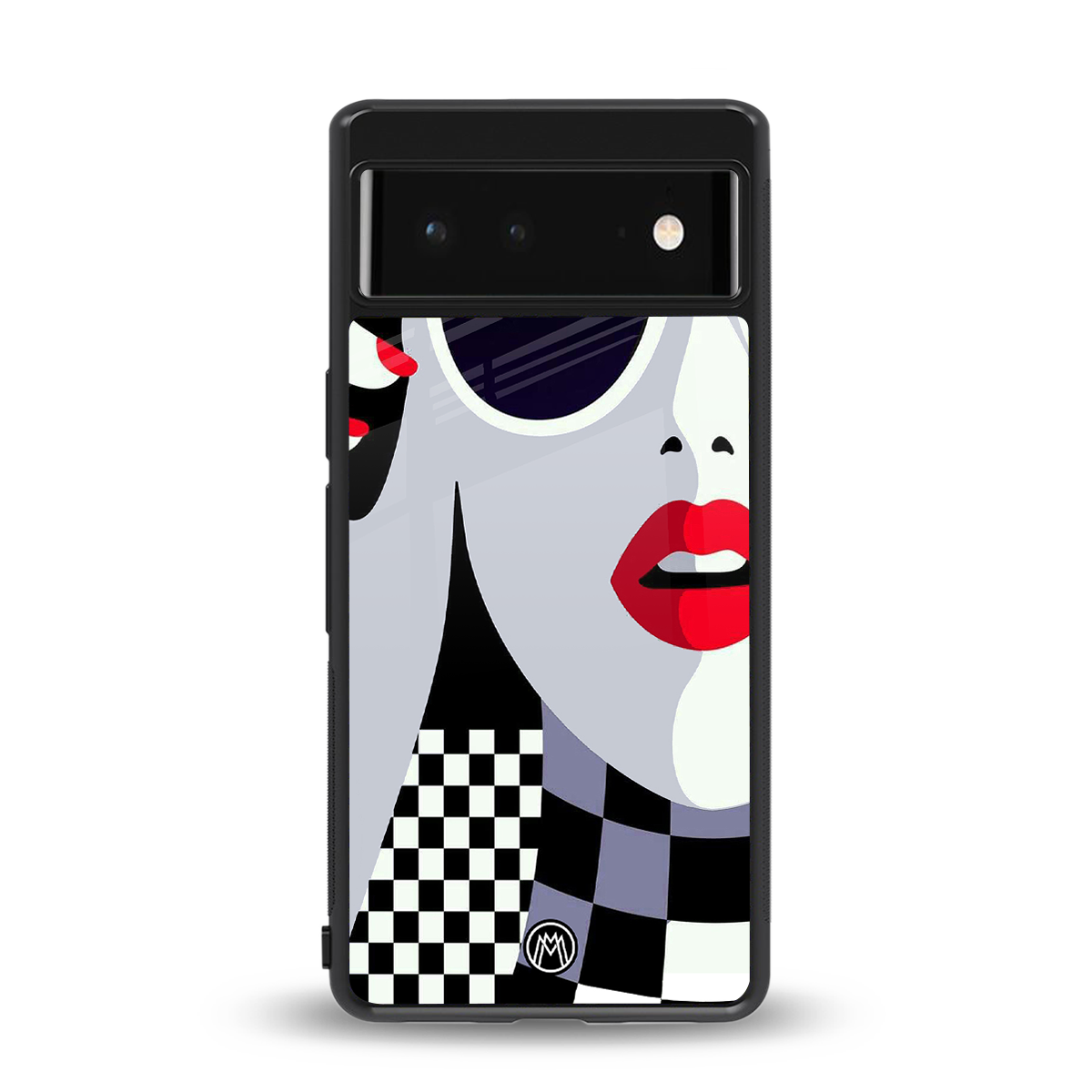 attitude queen back phone cover | glass case for google pixel 6