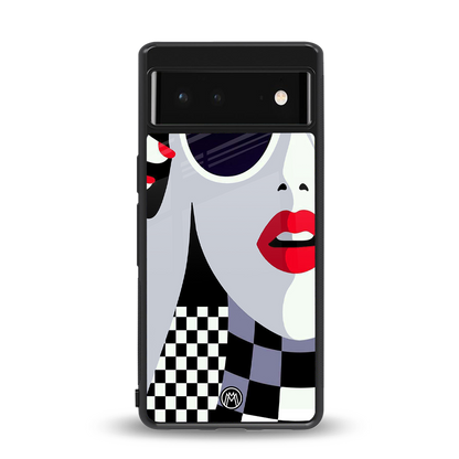 attitude queen back phone cover | glass case for Google Pixel 6A