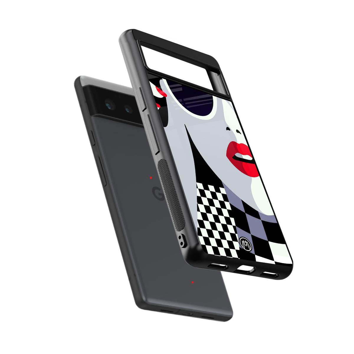 attitude queen back phone cover | glass case for google pixel 6
