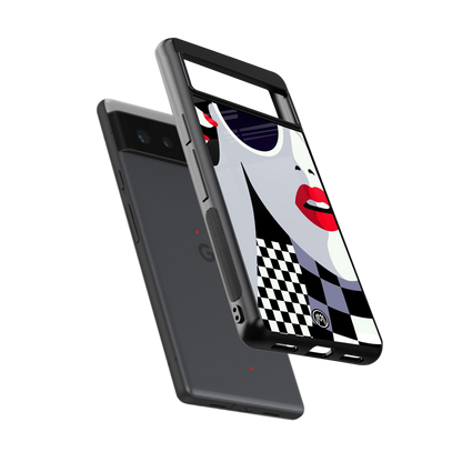 attitude queen back phone cover | glass case for Google Pixel 6A