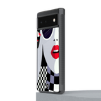 attitude queen back phone cover | glass case for google pixel 6