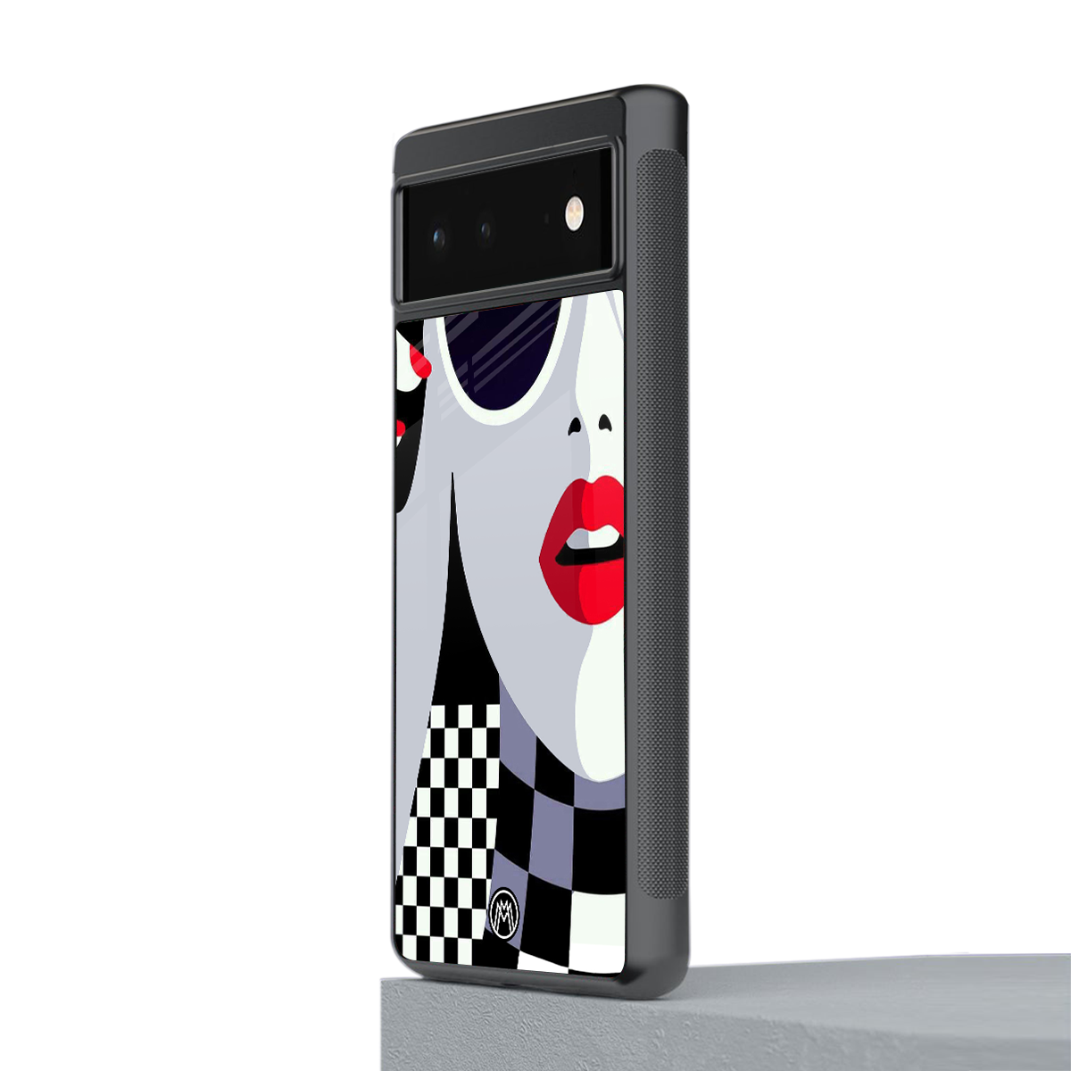 attitude queen back phone cover | glass case for google pixel 6