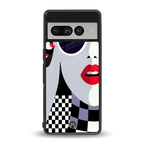 attitude queen back phone cover | glass case for google pixel 7 pro