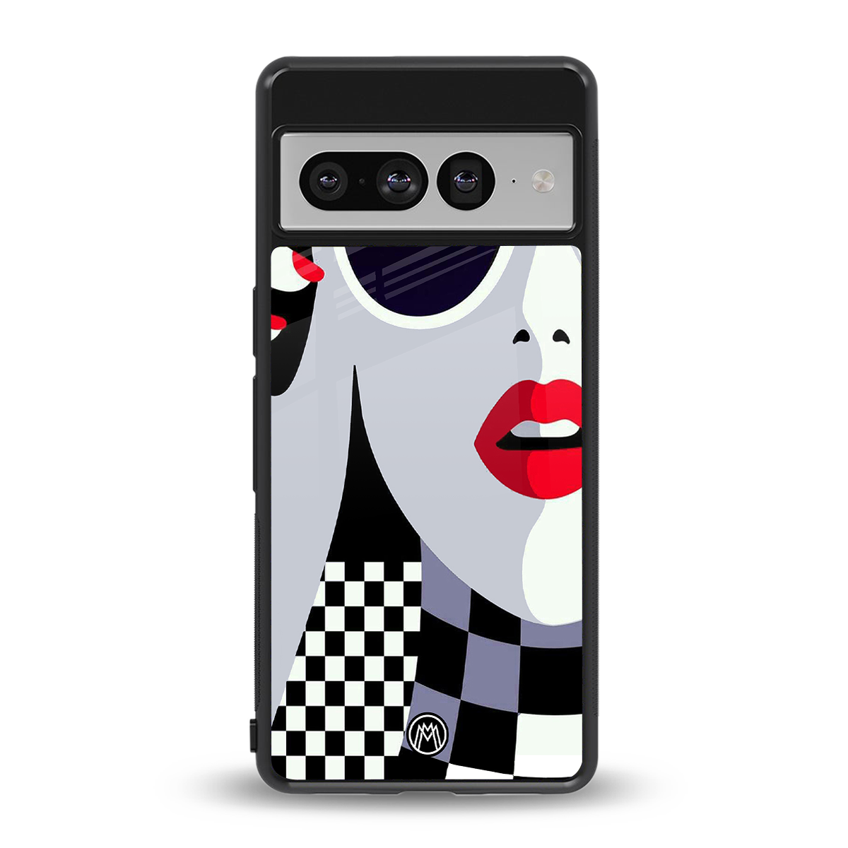 attitude queen back phone cover | glass case for google pixel 7 pro
