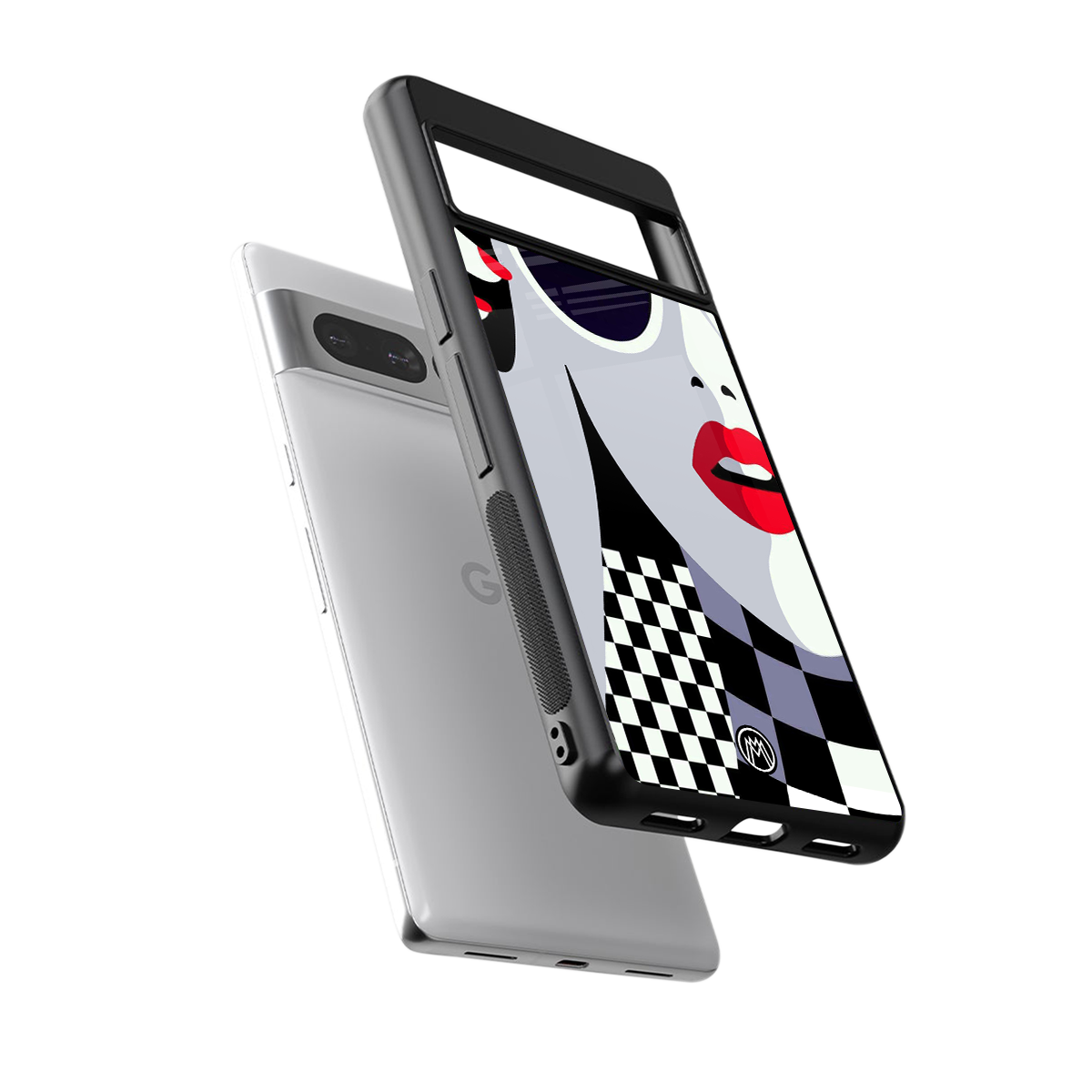 attitude queen back phone cover | glass case for google pixel 7 pro