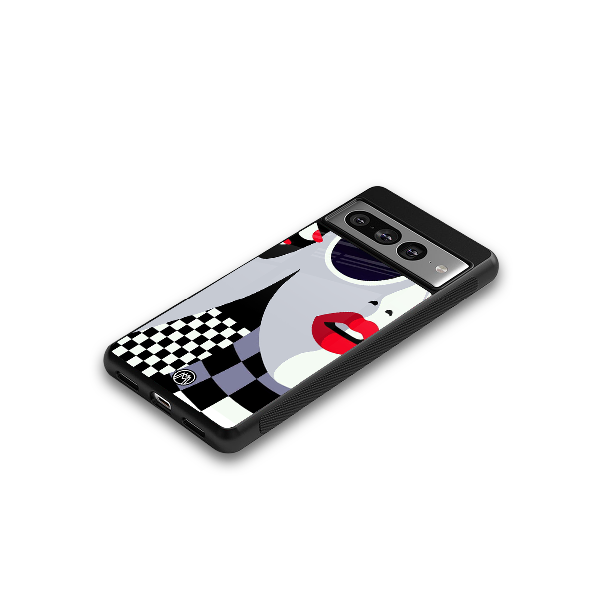 attitude queen back phone cover | glass case for google pixel 7 pro