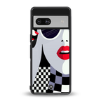 attitude queen back phone cover | glass case for Google Pixel 7