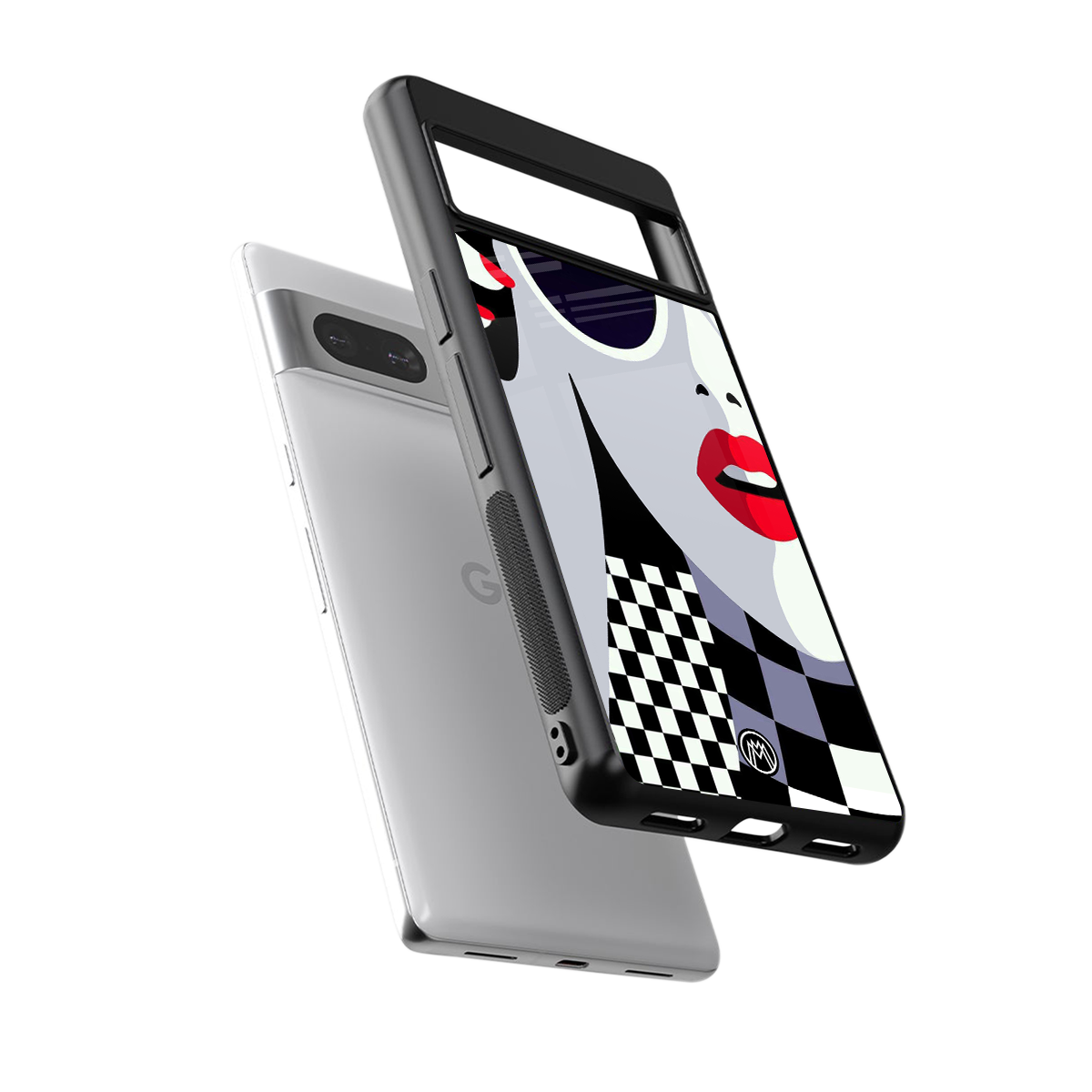 attitude queen back phone cover | glass case for Google Pixel 7
