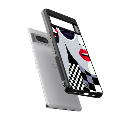 attitude queen back phone cover | glass case for Google Pixel 7