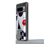 attitude queen back phone cover | glass case for google pixel 8 pro