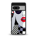 attitude queen back phone cover | glass case for Google Pixel 8