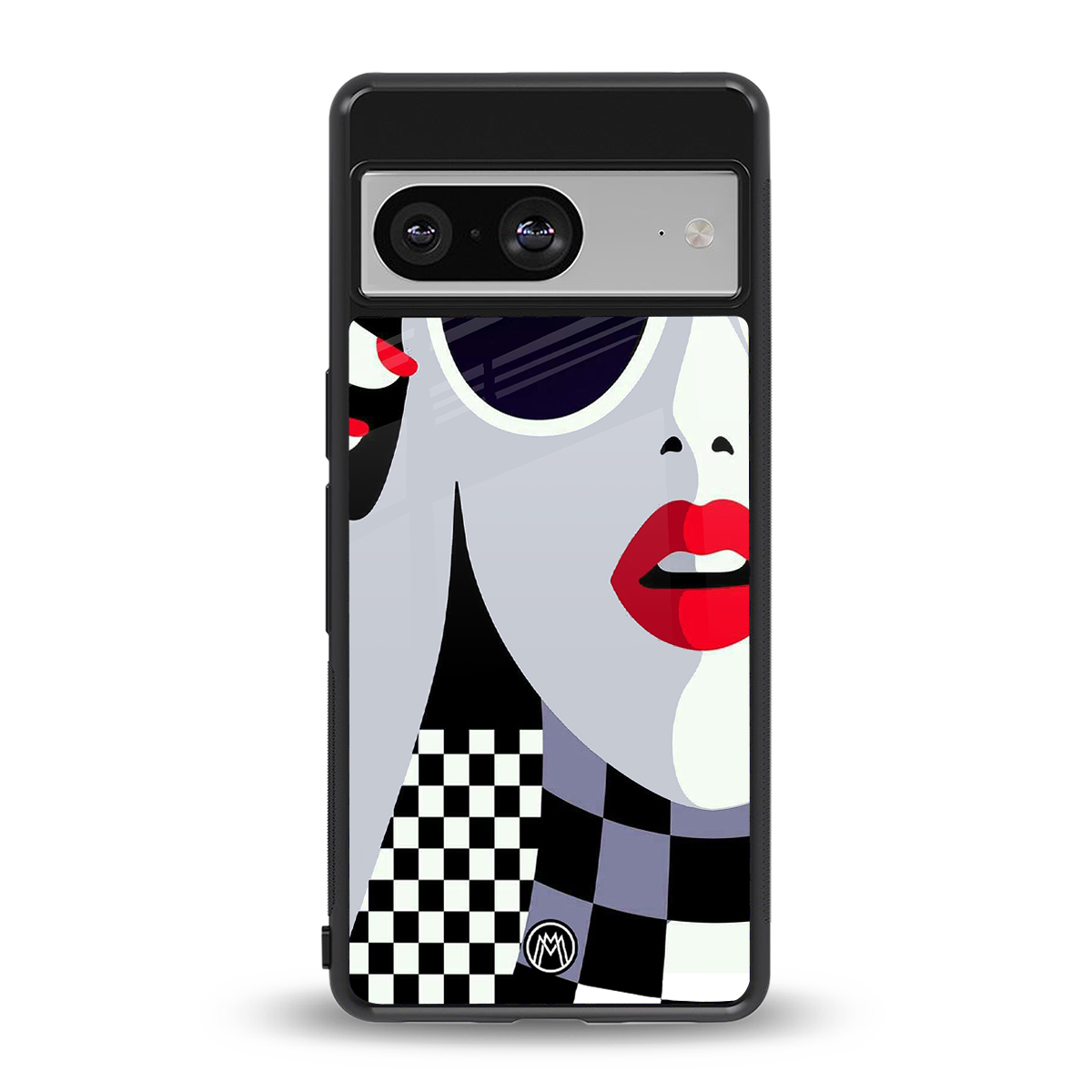 attitude queen back phone cover | glass case for Google Pixel 8