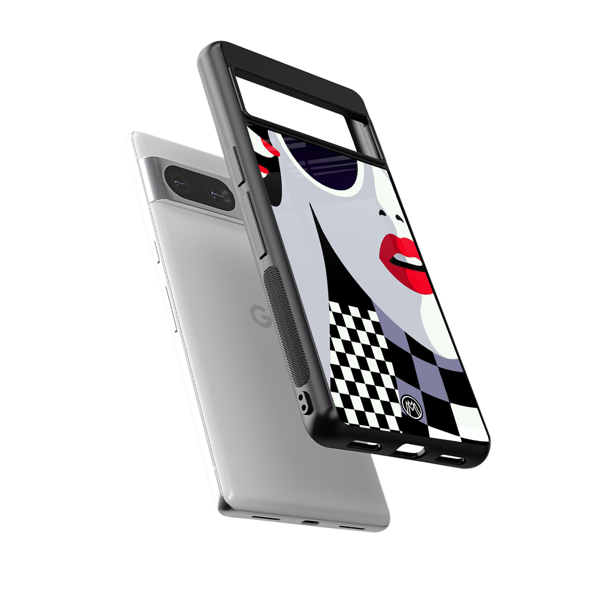 attitude queen back phone cover | glass case for Google Pixel 8