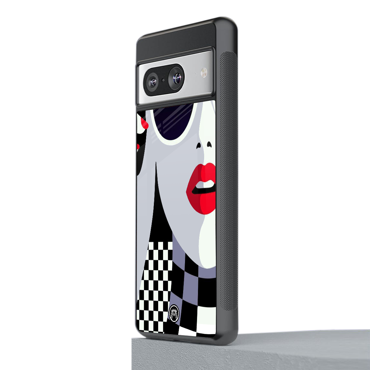 attitude queen back phone cover | glass case for Google Pixel 8