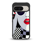 attitude queen back phone cover | glass case for google pixel 9
