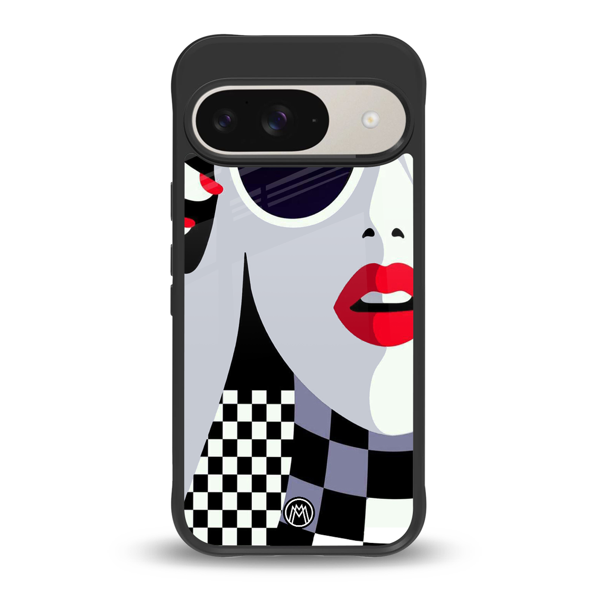 attitude queen back phone cover | glass case for google pixel 9