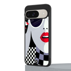 attitude queen back phone cover | glass case for google pixel 9