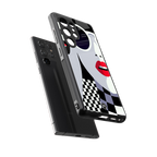 attitude queen back phone cover | glass case for samsung galaxy s25 ultra