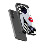 attitude queen back phone cover | glass case for samsung galaxy s24 fe