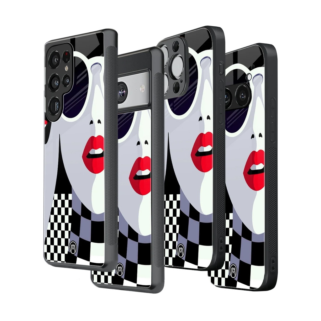 Stylish Glass Back Case for All Smartphones – iPhone, Samsung, OnePlus, Pixel, Redmi, Oppo, Vivo, Motorola